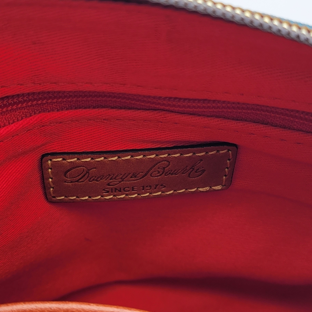 Dooney & Bourke Blue Canvas Crossbody - Picture 4 of 8